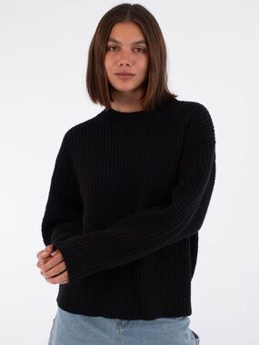 ONLY Black Crewneck Sweater